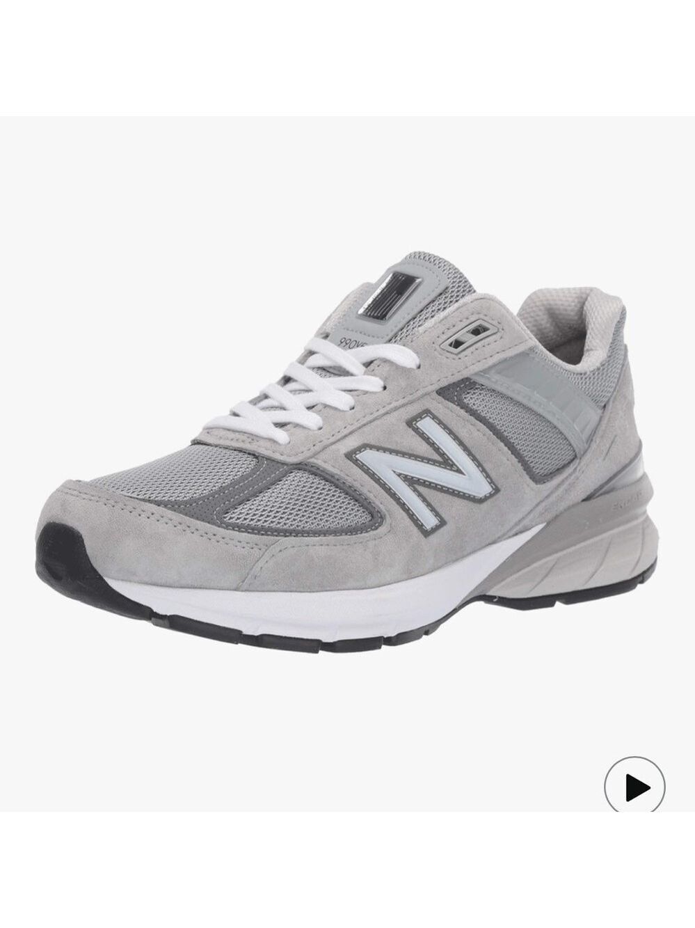 NWOB New Balance Men’s 990 V5 Running Shoe Sneaker SZ 14 Grey Castlerock NEW